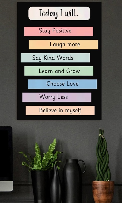 Today I will Inspirational Affirmations